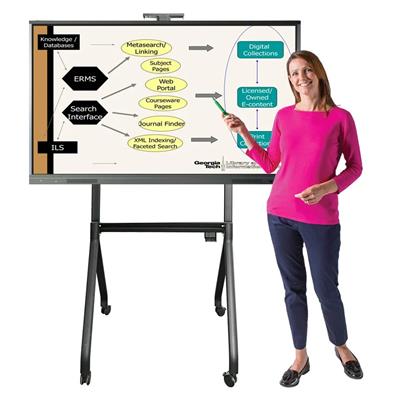 55inch Interactive Flat Panel Borad Android Smart Board Interactive Whiteboard For Classroom And Meeting
